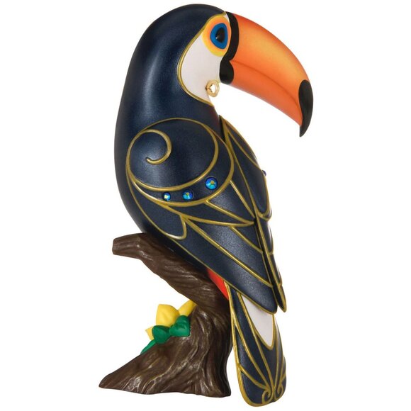 New! Toucan Hallmark Keepsake Ornament 2023 Beauty of Birds Exclusive - Picture 4 of 5